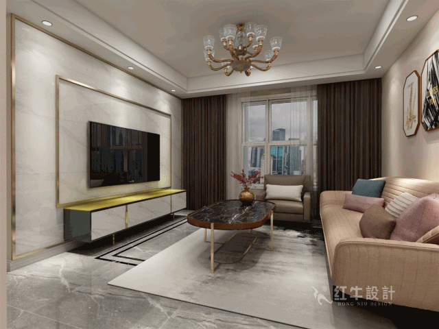 南京海赋尚城122㎡现代风格--打造高品质时尚家居01设计师：刘小勇